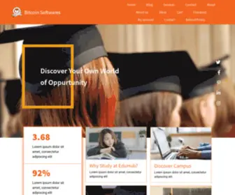 Bitcoinsoftwares.online(Just another WordPress site) Screenshot