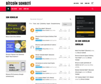 Bitcoinsohbeti.com(Bitcoin Sohbeti) Screenshot