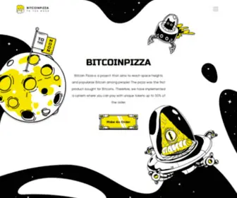 Bitcoinspizza.com(BitcoinPizza) Screenshot