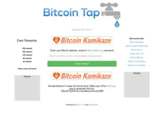 Bitcointap.com(Bitcoin Tap) Screenshot