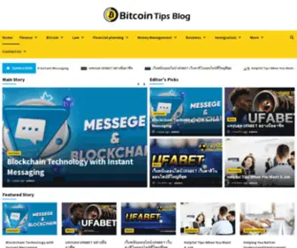 Bitcointipsblog.com(Bitcoin Tips Blog) Screenshot