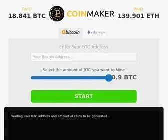 Bitcointoolmining.com(Free bitcoin hack) Screenshot