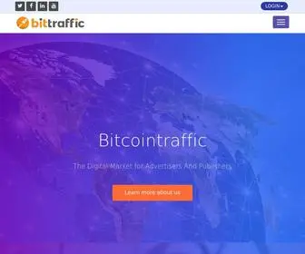 Bitcointraffic.ltd(Home) Screenshot