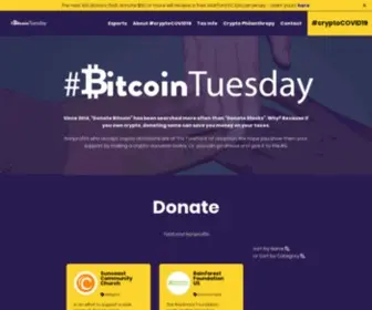 Bitcointuesday.org(#BitcoinTuesday) Screenshot