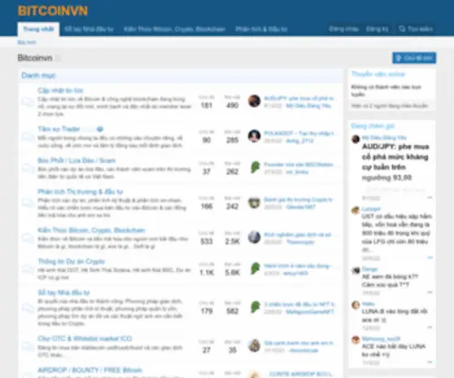 Bitcoinvn.com(Bitcoinvn) Screenshot