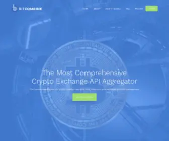 Bitcombine.io(The Most Comprehensive Cryptocurrency API Aggregator) Screenshot