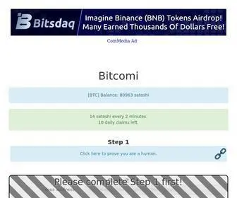 Bitcomi.info(Bitcomi info) Screenshot