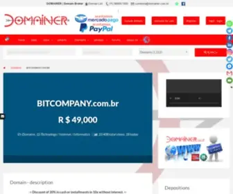 Bitcompany.com.br(Bit) Screenshot