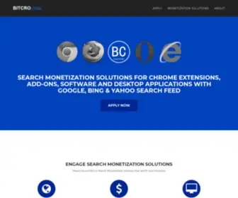Bitcro.com(Search Monetization) Screenshot
