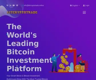 Bitcryptotrade.online(Bitcryptotrade online) Screenshot