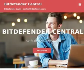 Bitdefendercentral.de(Bitdefender Central) Screenshot