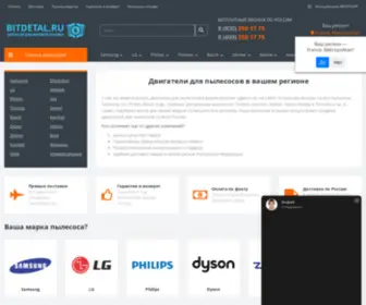 Bitdetal.ru(Двигатели для пылесосов) Screenshot