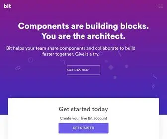 Bit.dev(Share reusable code components as a team) Screenshot