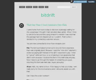 Bitdrift.com(Another fine website hosted by WebFaction) Screenshot