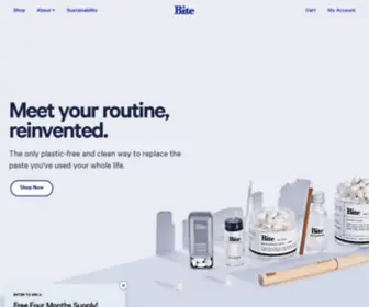 Bite.co(Bite Toothpaste Bits) Screenshot