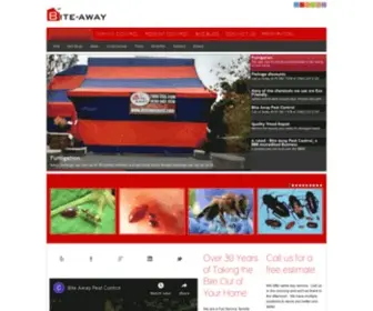 Biteawaypest.com(Bite Away Pest Control) Screenshot