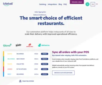 Bitebell.com(Delivery Automation Platform) Screenshot