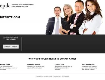 BiteBite.com(Contact with domain owner) Screenshot