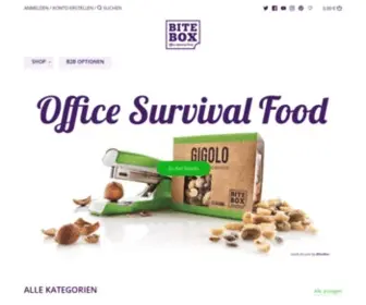 Bitebox.com(Leckere Snacks) Screenshot