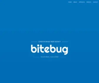 Bitebug.co.uk(London-based web agency) Screenshot