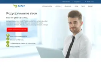 Bitec.net.pl(Mistrz Pozycjonowania Stron) Screenshot