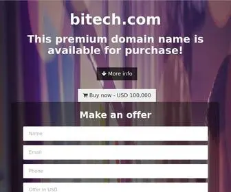 Bitech.com(bitech) Screenshot