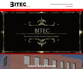 Bitecsmi.com(Bitec Division of Sample Machining) Screenshot