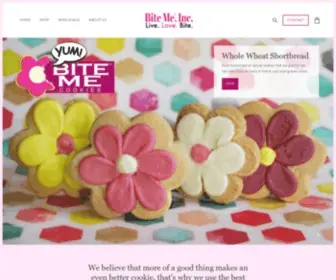 Bitemeinc.cc(Bite Me cookie company) Screenshot