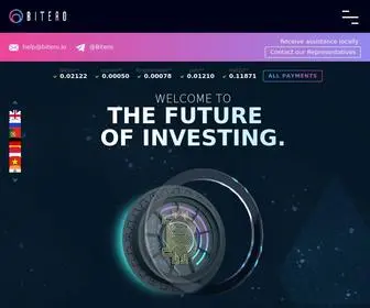 Bitero.io(Bitero) Screenshot