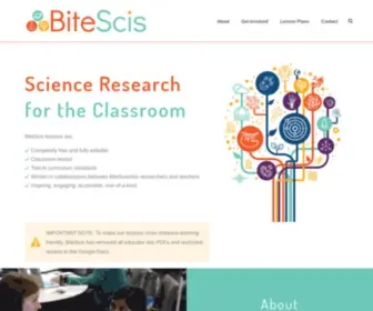 Bitescis.org(Science Lesson Plans) Screenshot