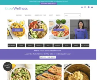 Bitesofwellness.com(Gluten-Free Recipes & 30 Minute Or Less Meals) Screenshot