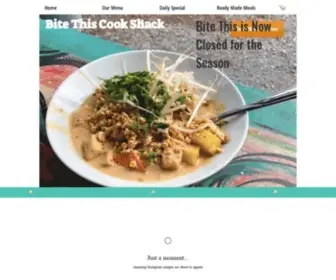 Bitethis.info(Bite This Cook Shack) Screenshot