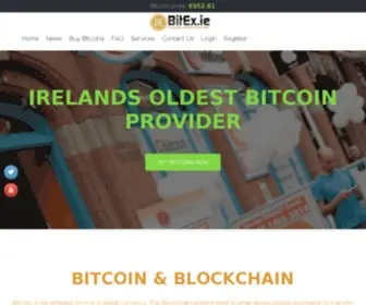 Bitex.ie(Buy Bitcoin in Ireland) Screenshot