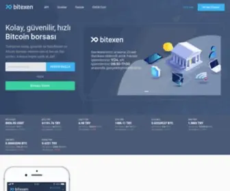 Bitexen.com(Kolay, Güvenli, Hızlı Bitcoin & Altcoin Alım Satım Platformu) Screenshot