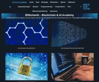 Bitfantastic.com(Blockchain Academy) Screenshot