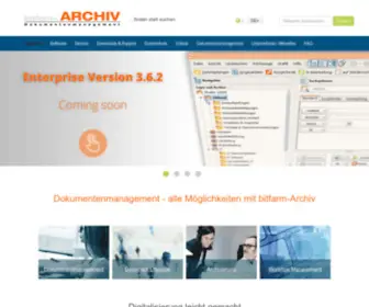 Bitfarm-Archiv.de(Dokumentenmanagement für alle) Screenshot