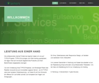 Bitfarmers.com(Willkommen) Screenshot