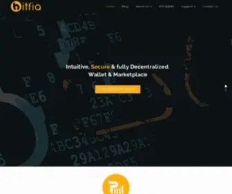 Bitfia.io(Best Cryptocurrency Wallet with P2P Marketplace Secure) Screenshot