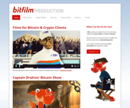 Bitfilm.com(Films for Crypto Clients) Screenshot