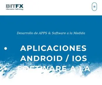 Bitfx.mx(Desarrollo de APPS y Software a la Medida) Screenshot