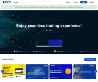 BitfXT.com(Buy and Sell Cryptocurrencies) Screenshot