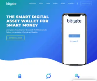 Bitgate.no(Cryptocurrency Wallet) Screenshot
