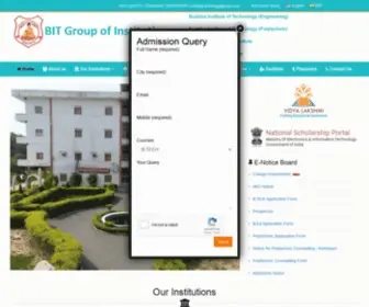 Bitgaya.org(Buddha Group Of Institutions) Screenshot