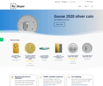 Bitgild.com(Buy Gold Online) Screenshot