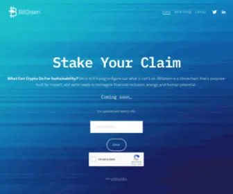 Bitgreen.org(BitGreen) Screenshot