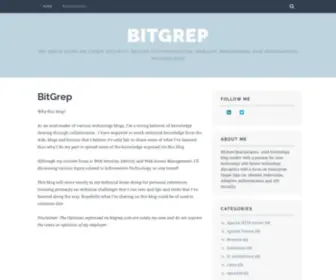 Bitgrep.com(Bitgrep) Screenshot