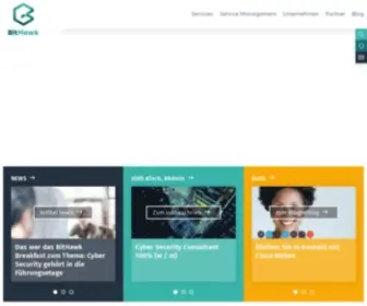 Bithawk.ch(Wir begleiten Sie in die Zukunft der digitalen Welt) Screenshot