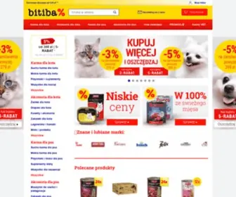 Bitiba.pl(Twój internetowy sklep zoologiczny) Screenshot