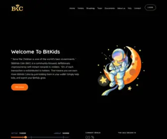 Bitkidscoin.com($BitKids Coin (BKC) is a community) Screenshot