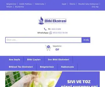 Bitkiekstresi.com(Bitkisel ekstraktlar) Screenshot